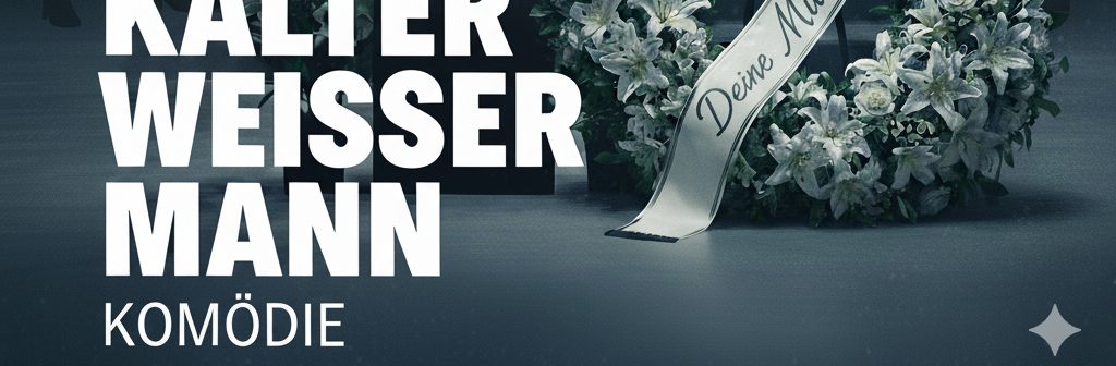 Kalter weiiser Mann mit Kranz