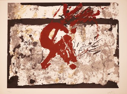 02-KSC_KST_Tàpies_Ohne Titel_1970