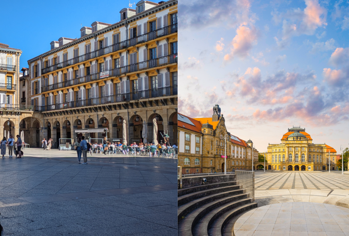 Biskaya statt Chemnitz, Chemnitz statt Minsk