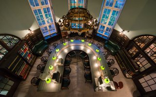 Lesesaal der Ratsschulbibliothek Zwickau.