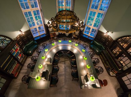 Lesesaal der Ratsschulbibliothek Zwickau.