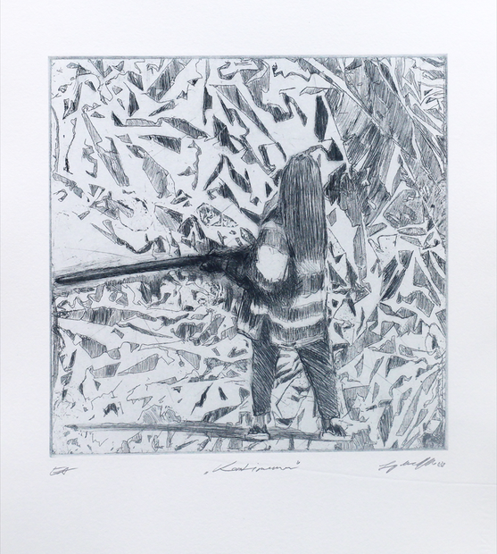 Lydia Thomas, KONTINUUM, Radierung