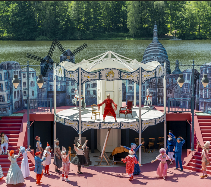 Operette auf der Seebühne Kriebstein.