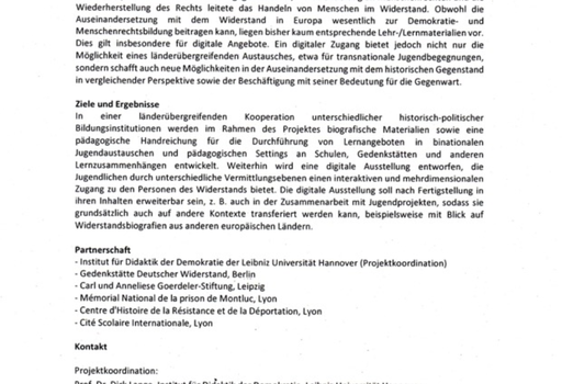 Goerdeler_Resist-Projekt