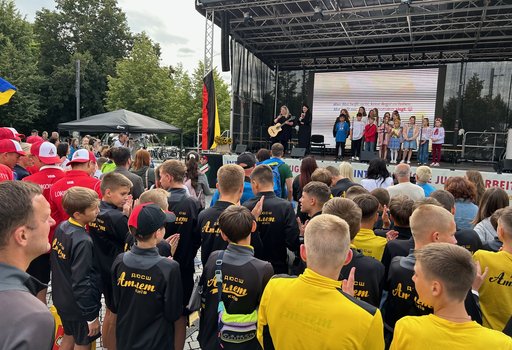 Großbühne in der Leipziger Innenstadt