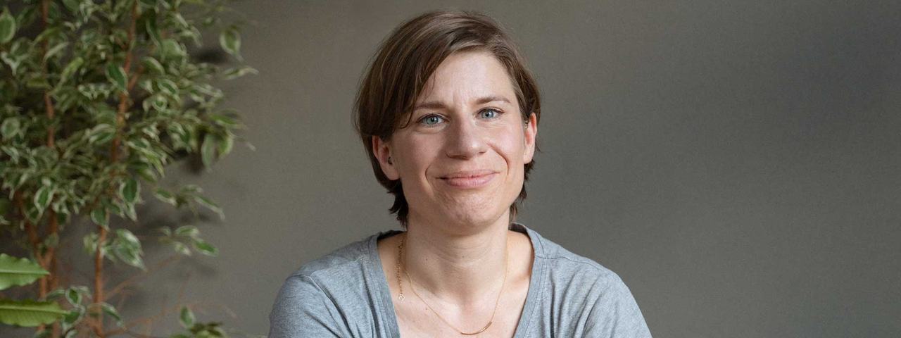 Grafikdesignerin Stephanie Brittnacher
