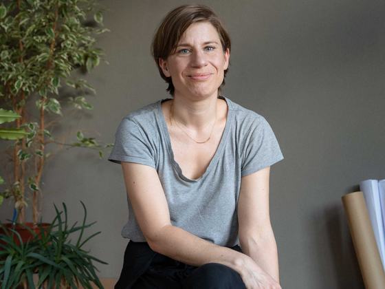 Grafikdesignerin Stephanie Brittnacher