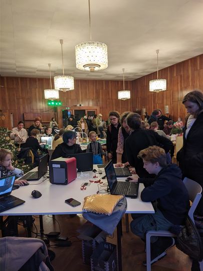Veranstaltung im großen Saal des Lehngericht Augustusburg