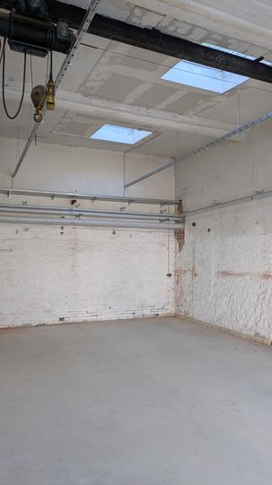 Blick in den Raum B0.06, Werkstatt