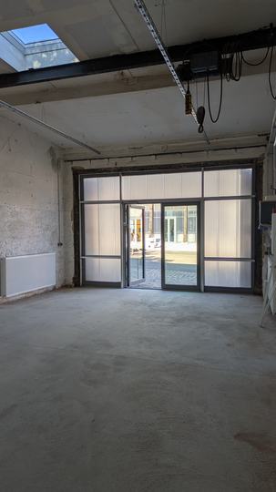 Blick in den Raum B0.06, Werkstatt