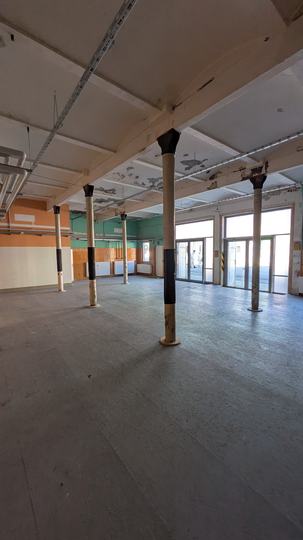 Blick in den Raum B0.08, Werkstatt