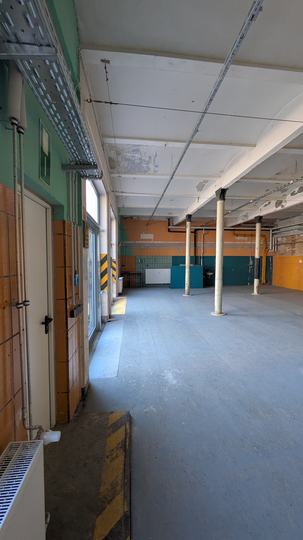 Blick in den Raum B0.08, Werkstatt