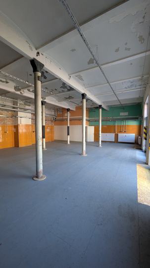 Blick in den Raum B0.08, Werkstatt