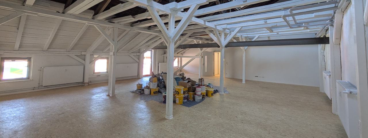 Blick in den Raum B1.01, Atelier