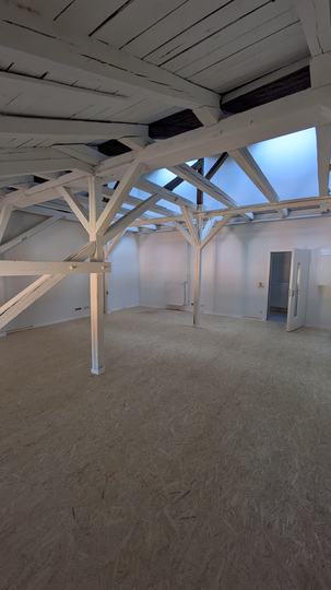 Blick in den Raum B1.09, Atelier, Büro