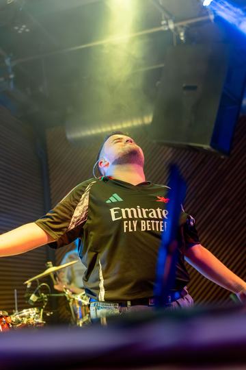 Rapper Big Buddha auf der Bühne