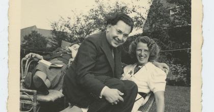 Das Schwarz-weiß-Foto zeigt Karl und Irmi Selver, die im Mittelpunkt des Dokumentarfilms "Irmi" stehen