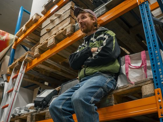 Im Lager der Materialinitiative ZEUX