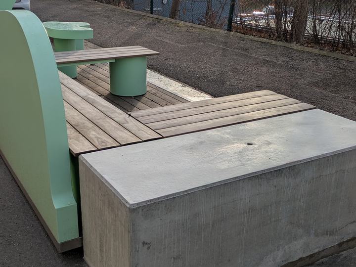 Fundament der Stawi-Skulptur an der Jakobstraße