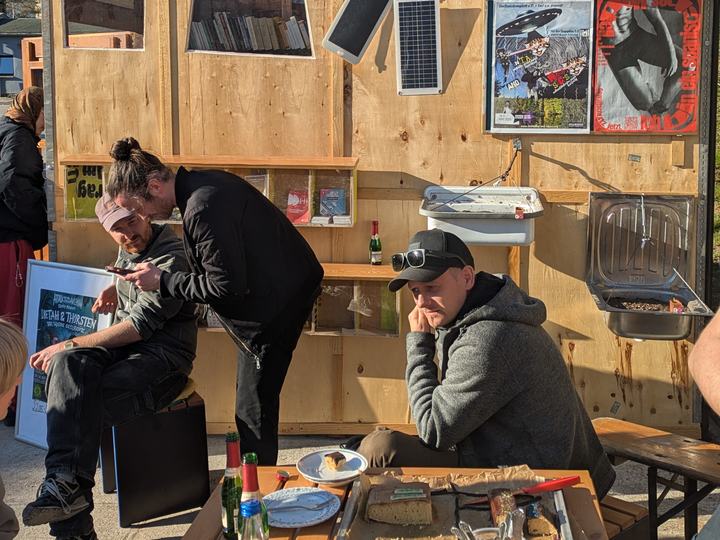 Eröffnung der Bücherpforte in der Stadtwirtschaft am 8. April 2026