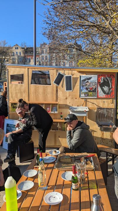 Eröffnung der Bücherpforte in der Stadtwirtschaft am 8. April 2026
