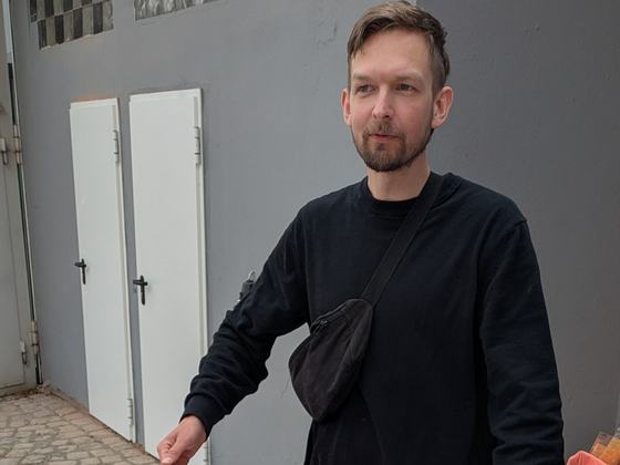 Richard Pfauch von FAUCH SCHOKI bei der Schokoladenverkostung