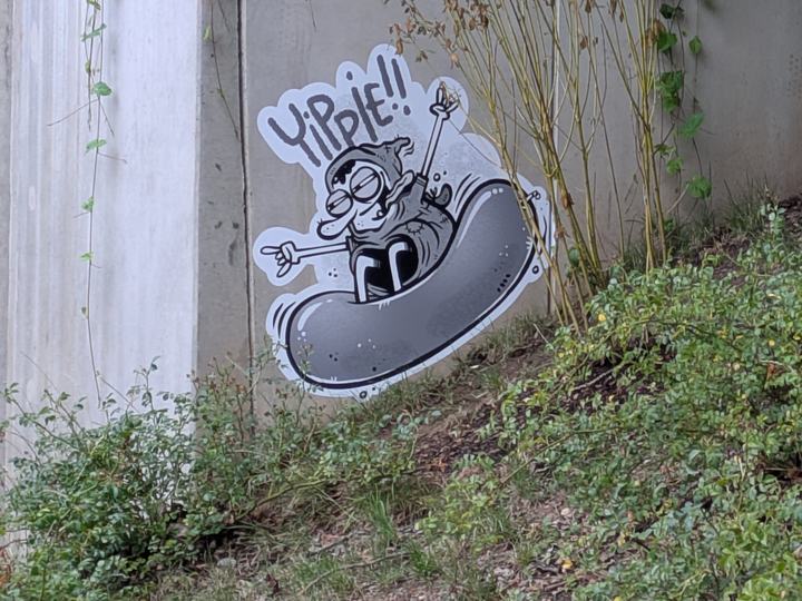 EUJA-Kobold auf rasanter Fahrt