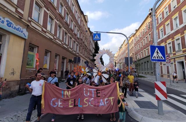 Demonstration auf dem Sonnenberg zum Hang zur Kultur 2025