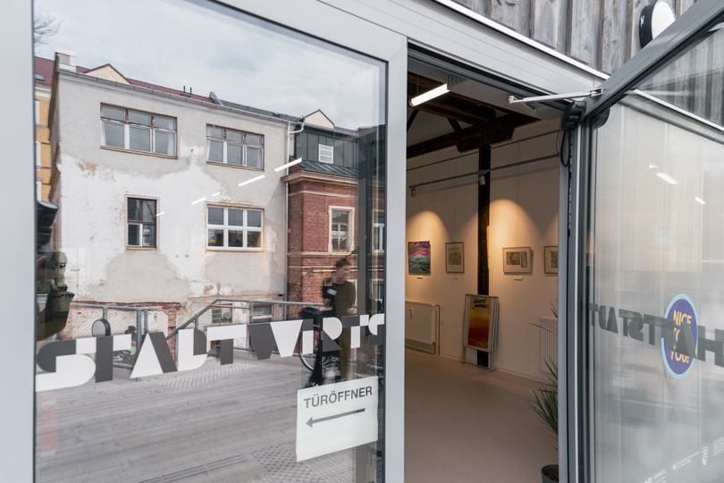 Haus A Zugang zum Foyer