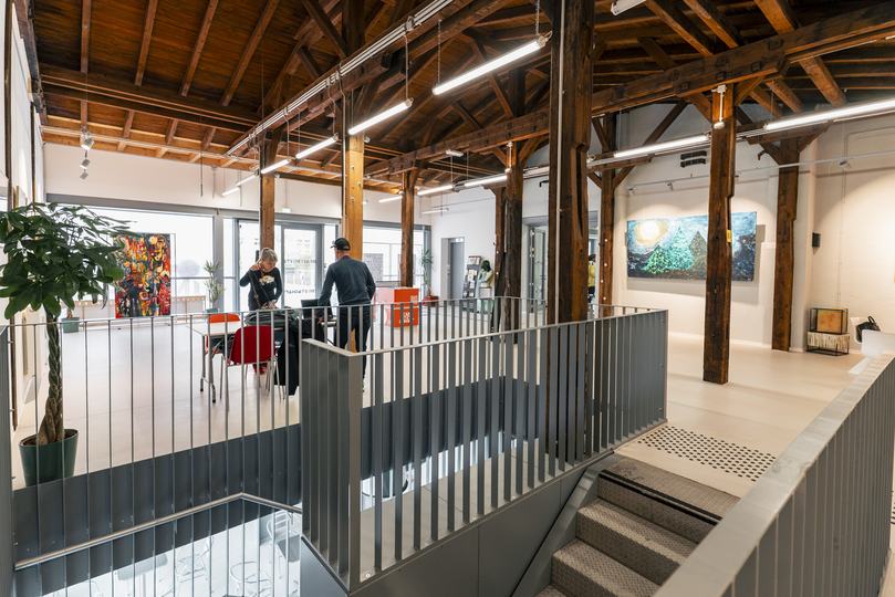 Haus A Blick ins Foyer