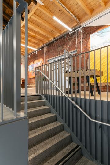 Haus A Foyer Übergang von der Gastronomiefläche