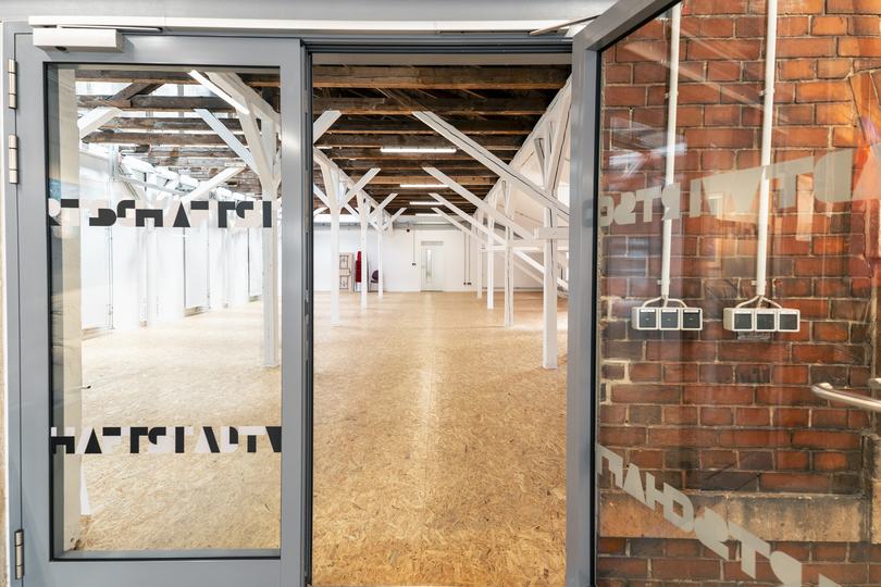 Haus A Foyer Übergang zum Coworking