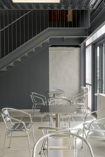 Haus A Gastronomiefläche Blick in den Gastraum