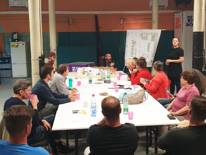 Workshop zur Hofgestaltung in der Stadtwirtschaft Chemnitz