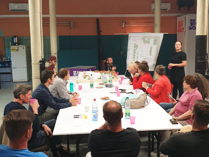 Workshop zur Hofgestaltung in der Stadtwirtschaft Chemnitz