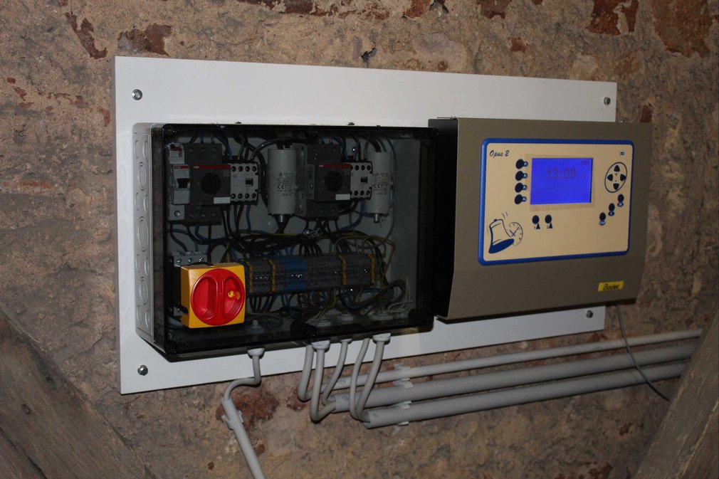 Elektrifizierung_Turmuhr_7 (Förderverein Magdalenenkirche Oelzschau e. V.)