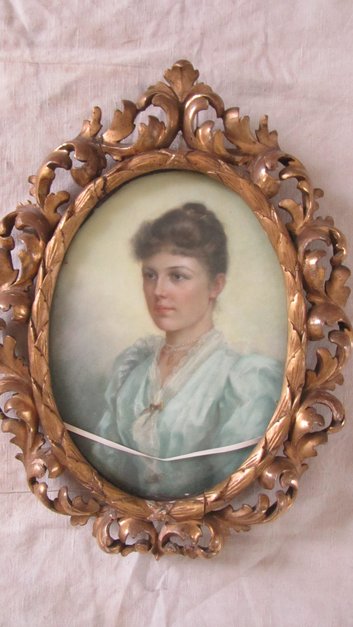 Restaurierung_Gemälde_1 (Museum Frohburg)