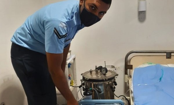 27 Sauerstoff-Konzentratoren spendete die BEAS GmbH gemeinsam mit Partnern - einige kamen in Delhi zum Einsatz