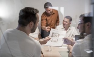 Kreativ&Söhne in ihren Büros am Brühl (Foto: Kreativ&Söhne)