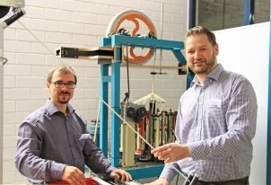 Die TROWIS-Geschäftsführer Peter Streubel und Dr. Torsten Heinze