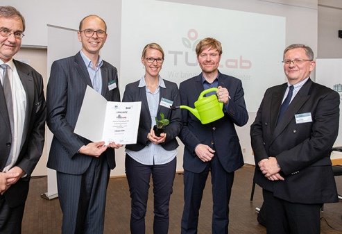 Kür der ersten Preisträger des TUClab