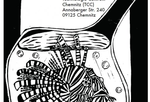 Plakat zur Ausstellung 'Bewegung' im TCC -  Annaberger Straße