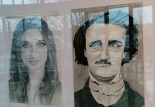 Bleistift-Porträts gehören zu den Highlights der aktuellen Ausstellung von Schülerarbeiten im TCC - Annaberger Straße.