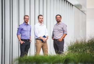 Das Team von Vireso lernte sich an der TU Chemnitz kennen (Foto: Vireso)
