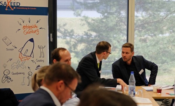 SAXEED-Investorentag für Gründerteams im "Start up"-Gründerzentrum (Foto: G. Hahmann / SAXEED)