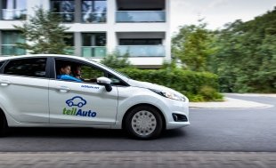 Das TCC - Annaberger Straße wird Standort für ein teilAUTO.